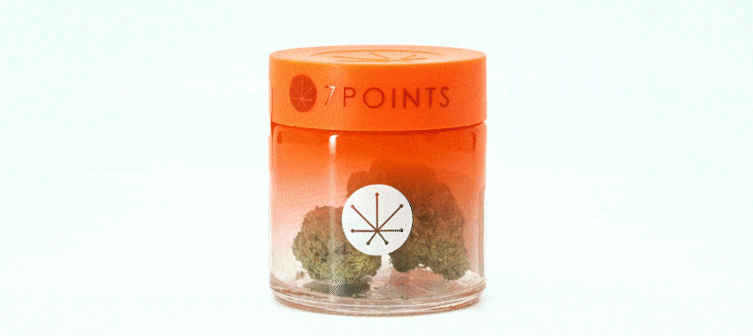 7 Points cannabis product packaging slideshow