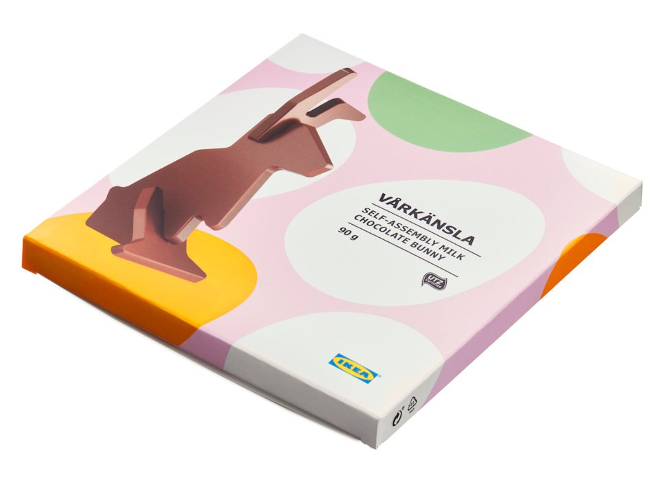 IKEA chocolate bunny for Easter