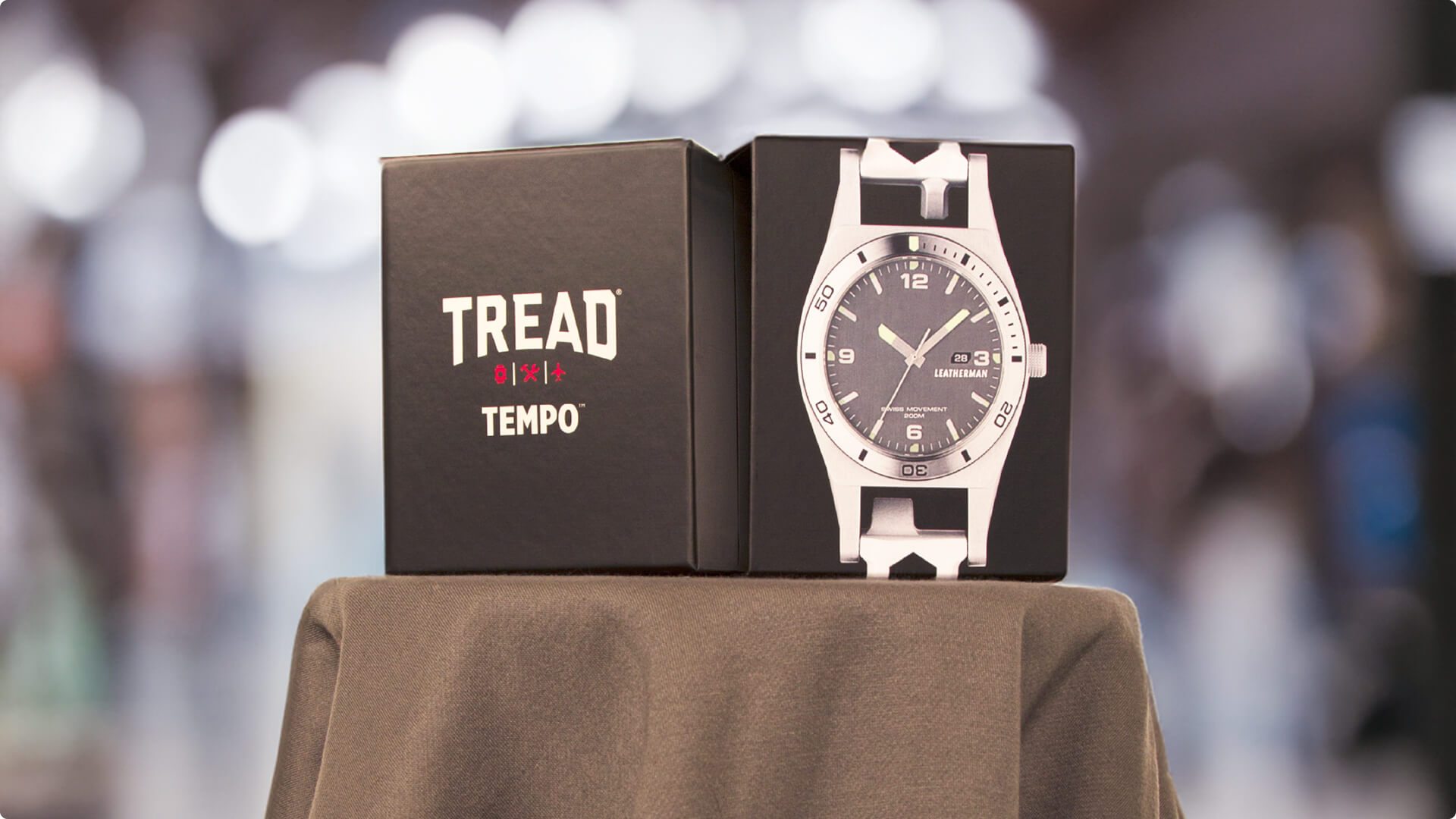 Leatherman retail product packaging designed by Ernest Packaging