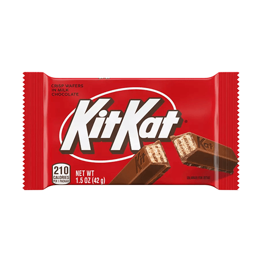 Modern KitKat packaging