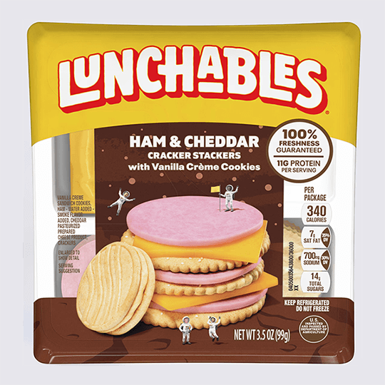 1990s Lunchables packaging